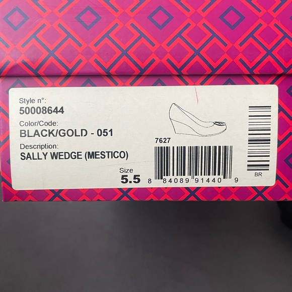 Vintage Tory Burch Sally Wedge( Mestico) shoes - Picture 5 of 6